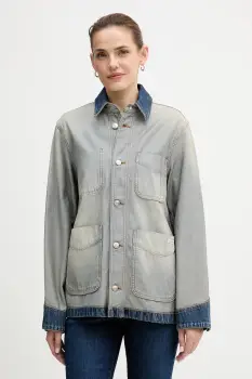 Calvin Klein Jeans geaca de blugi din bumbac imagine