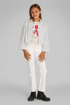 Calvin Klein Jeans geaca de blugi pentru copii imagine