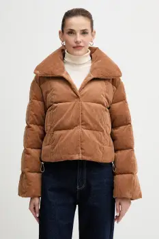 Calvin Klein Jeans geaca de puf din catifea imagine