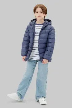 Calvin Klein Jeans geaca petrecuta pentru copii imagine
