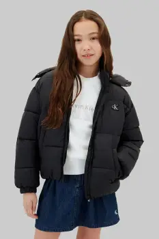 Calvin Klein Jeans geaca petrecuta pentru copii imagine