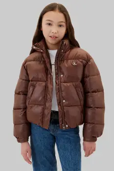 Calvin Klein Jeans geaca petrecuta pentru copii imagine