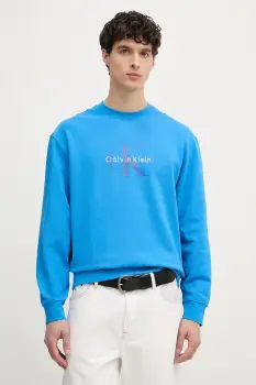 Calvin Klein Jeans hanorac barbati bumbac imagine