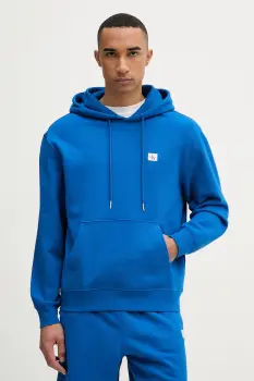 Calvin Klein Jeans hanorac cu gluga barbatesc din bumbac imagine