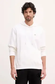 Calvin Klein Jeans hanorac cu gluga barbatesc din bumbac imagine