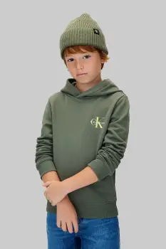 Calvin Klein Jeans hanorac de bumbac pentru copii imagine