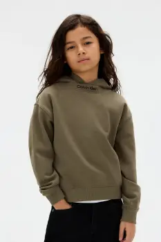 Calvin Klein Jeans hanorac de bumbac pentru copii imagine