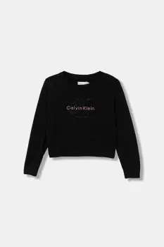 Calvin Klein Jeans hanorac de bumbac pentru copii imagine