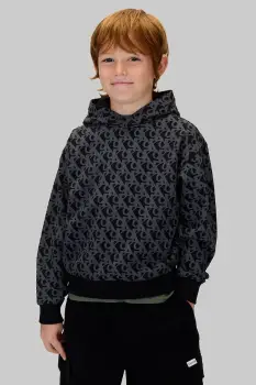 Calvin Klein Jeans hanorac de bumbac pentru copii imagine