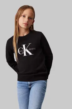 Calvin Klein Jeans hanorac de bumbac pentru copii imagine