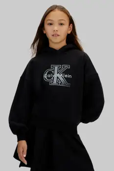 Calvin Klein Jeans hanorac de bumbac pentru copii imagine