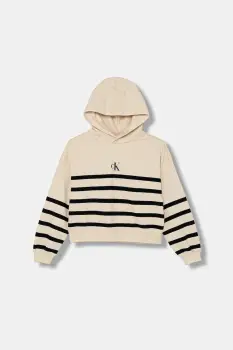 Calvin Klein Jeans hanorac de bumbac pentru copii imagine