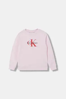 Calvin Klein Jeans hanorac de bumbac pentru copii imagine