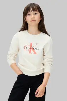 Calvin Klein Jeans hanorac de bumbac pentru copii imagine