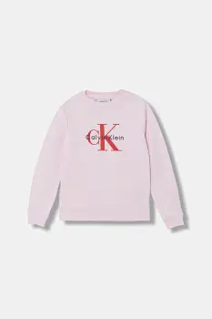 Calvin Klein Jeans hanorac de bumbac pentru copii imagine