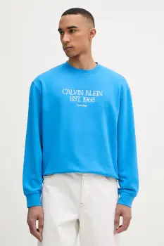 Calvin Klein Jeans hanorac pentru barbati, din bumbac imagine