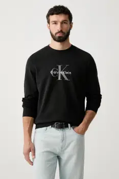 Calvin Klein Jeans hanorac pentru barbati, din bumbac imagine