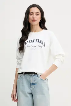 Calvin Klein Jeans hanorac pentru femei, din bumbac imagine