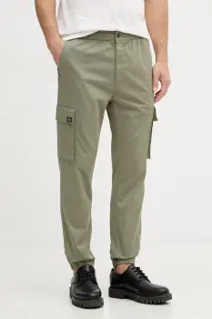 Calvin Klein Jeans pantaloni cargo barbatesti din bumbac cu elastan imagine