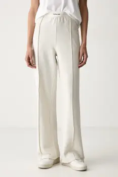 Calvin Klein Jeans pantaloni de trening de dama din bumbac imagine
