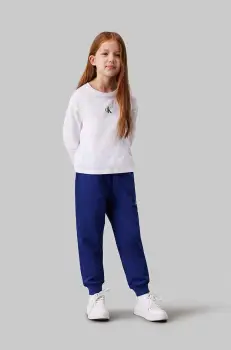 Calvin Klein Jeans pantaloni de trening din bumbac pentru copii SWEATPANTS imagine