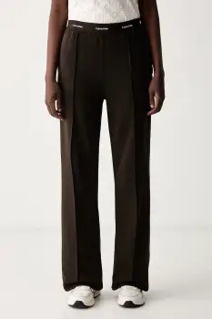 Calvin Klein Jeans pantaloni de trening pentru femei din bumbac imagine