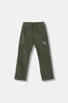 Calvin Klein Jeans pantaloni din catifea pentru copii imagine