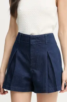 Calvin Klein Jeans pantaloni scurti de dama din denim imagine