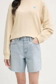 Calvin Klein Jeans pantaloni scurti de dama din denim imagine