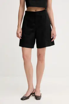 Calvin Klein Jeans pantaloni scurti din amestec de in imagine