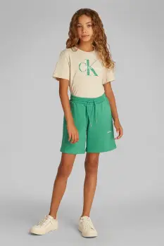 Calvin Klein Jeans pantaloni scurti din bumbac pentru copii imagine