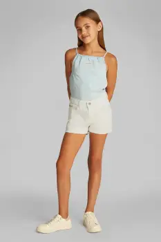 Calvin Klein Jeans pantaloni scurti din denim pentru copii imagine