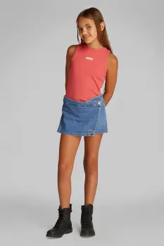 Calvin Klein Jeans pantaloni scurti din denim pentru copii imagine