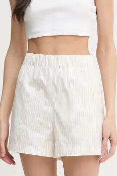 Calvin Klein Jeans pantaloni scurti pentru femei, din bumbac imagine
