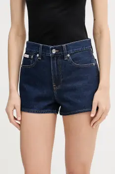 Calvin Klein Jeans pantaloni scurti pentru femei, din denim imagine