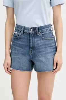 Calvin Klein Jeans pantaloni scurti pentru femei, din denim imagine