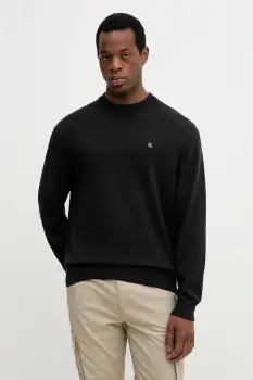 Calvin Klein Jeans pulover de bumbac imagine