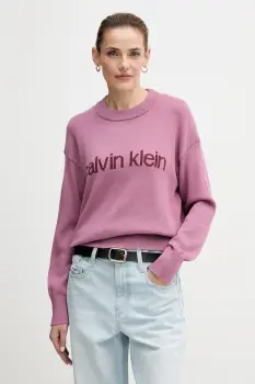 Calvin Klein Jeans pulover de bumbac imagine