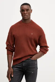 Calvin Klein Jeans pulover de bumbac imagine