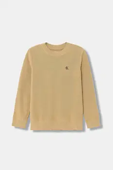 Calvin Klein Jeans pulover de bumbac pentru copii imagine