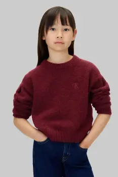 Calvin Klein Jeans pulover de lana pentru copii imagine