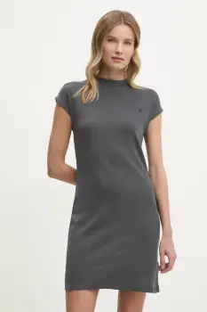 Calvin Klein Jeans rochie din bumbac imagine