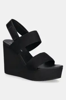 Calvin Klein Jeans sandale WEDGE SANDAL WEBBING IN imagine