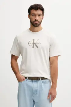 Calvin Klein Jeans tricou barbati bumbac imagine