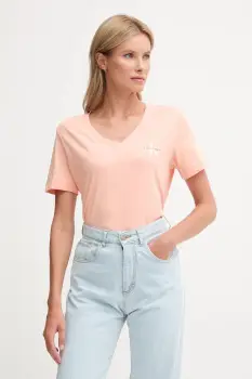 Calvin Klein Jeans tricou dama bumbac pachet de 2 imagine