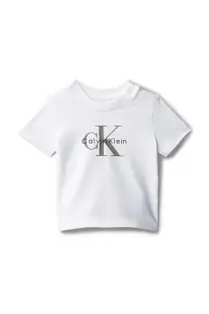 Calvin Klein Jeans tricou de bumbac pentru bebelusi imagine