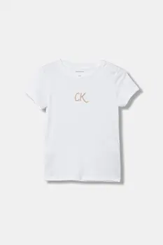 Calvin Klein Jeans tricou de bumbac pentru copii imagine