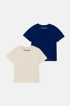 Calvin Klein Jeans tricou de bumbac pentru copii 2-pack imagine