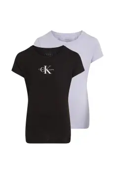 Calvin Klein Jeans tricou de bumbac pentru copii 2-pack imagine