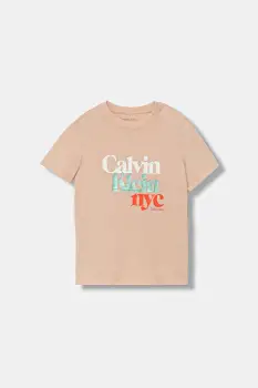 Calvin Klein Jeans tricou de bumbac pentru copii imagine